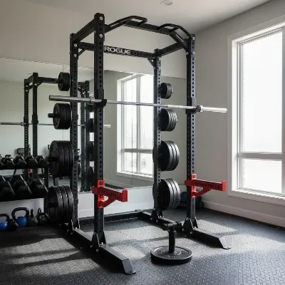 Rogue RM-4 Monster Rack: The Ultimate Home Gym Powerhouse