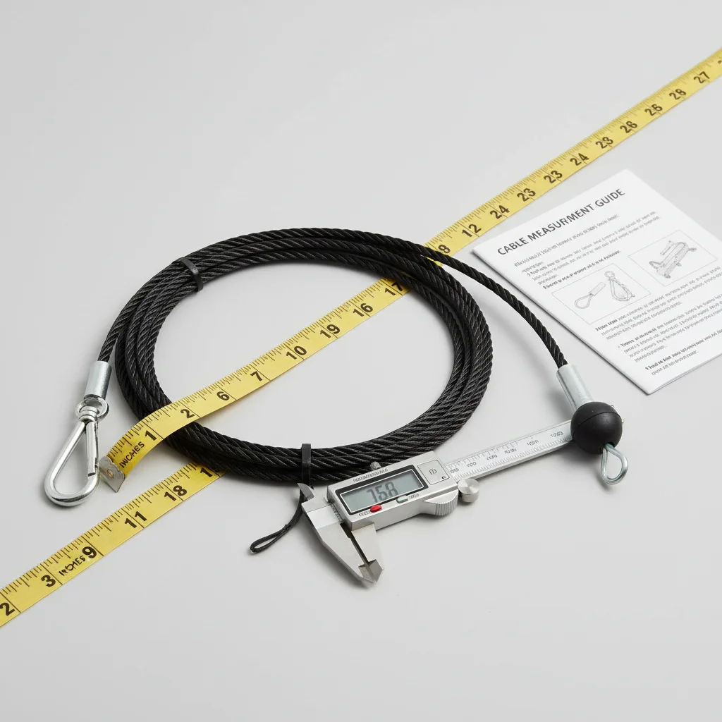home gym cable length