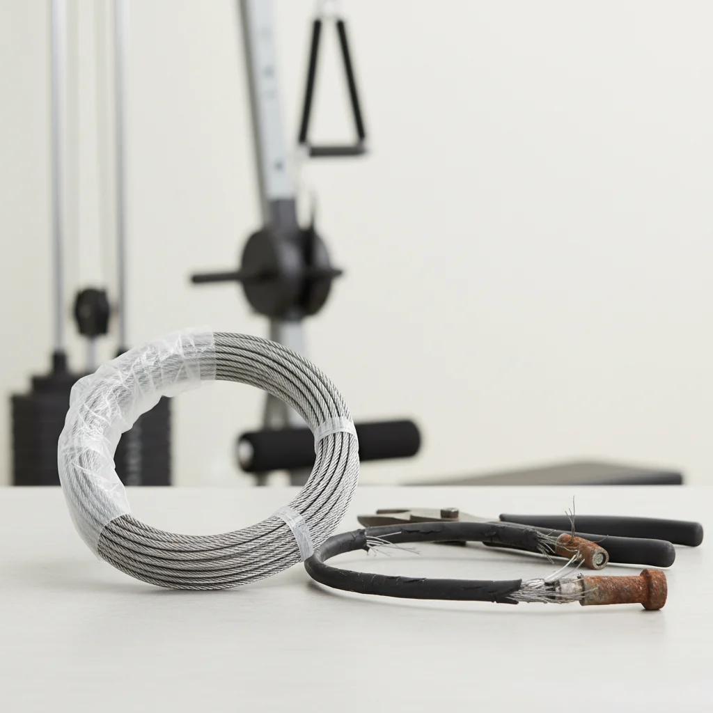home gym cable replacement