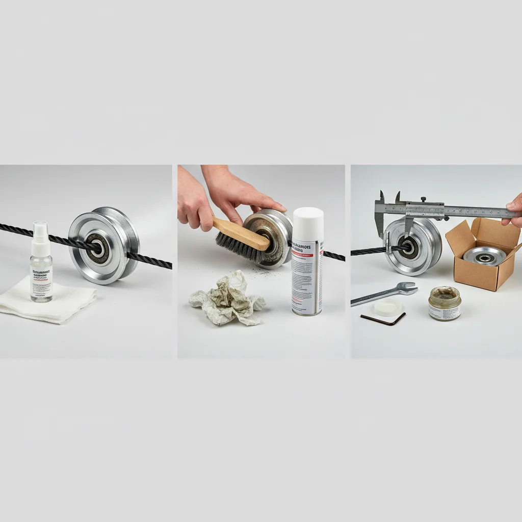 home gym pulley maintenance